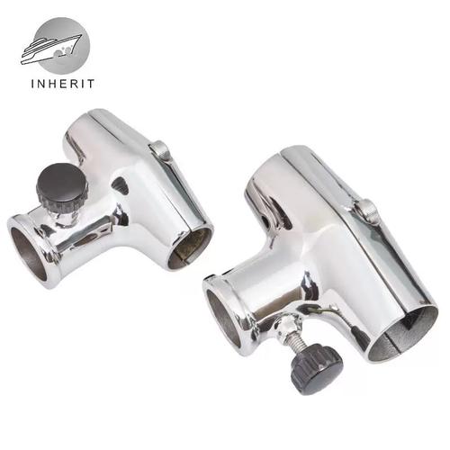 25mm 不锈钢316船用件 游艇五金工厂旗杆座